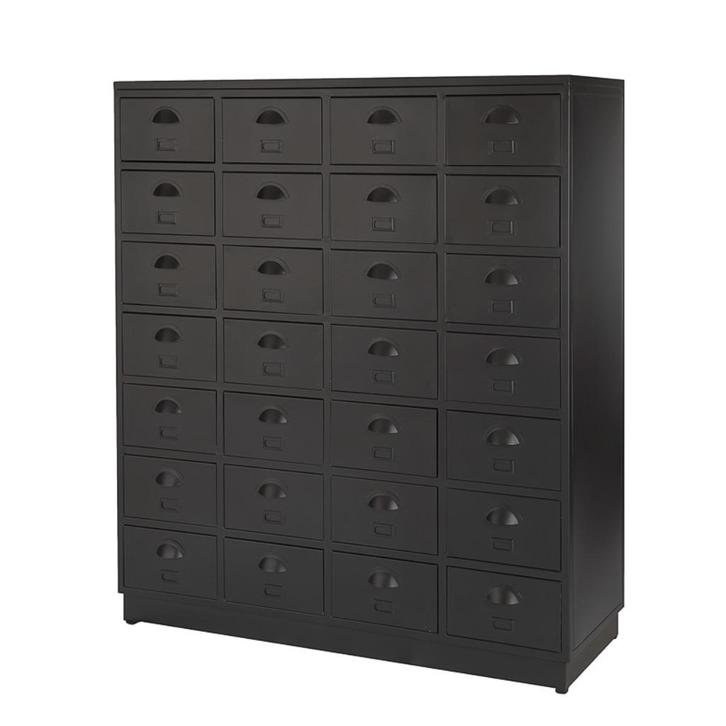 Industriële Ladekast Metalen Kast IJzeren Ladenkast Retro, Huis en Inrichting, Kasten | Ladekasten, Nieuw, 100 tot 150 cm, 50 tot 100 cm