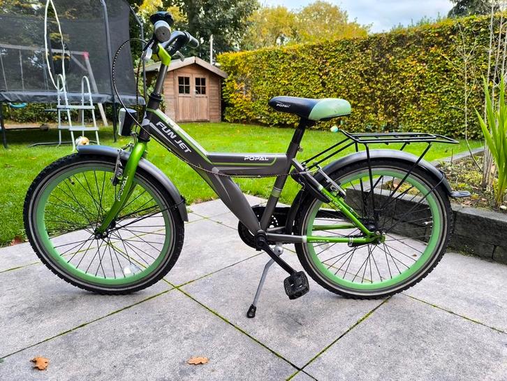 Popal Fun Jet 22 inch kinderfiets, Fietsen en Brommers, Fietsen | Jongens, Zo goed als nieuw, 22 inch, Handrem, Ophalen