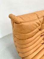 Togo Sofa in Camel attributed to Ducaroy for Ligne Roset., Huis en Inrichting, Banken | Sofa's en Chaises Longues, 150 tot 200 cm