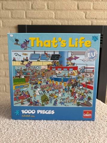 That's Life Puzzel 1000 Stukjes vliegveld beschikbaar voor biedingen