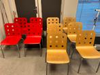 8 Ikea Jules stoelen, Huis en Inrichting, Stoelen, Ophalen, Zo goed als nieuw, Hout, Vijf, Zes of meer stoelen