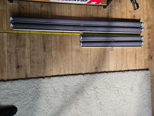 semi-transparent grey roller blind : 2 120x190 & 2 60x19, Huis en Inrichting, Stoffering | Gordijnen en Lamellen, 150 tot 200 cm
