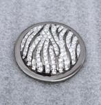 QUOINS munt past in Mi Moneda munthouder / pendant M, Sieraden, Tassen en Uiterlijk, Kettinghangers, Ophalen, Met edelsteen, Zo goed als nieuw