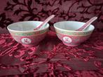 Chinese porseleinen kommen en lepels., Antiek en Kunst, Ophalen of Verzenden