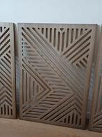 Houten Wandpanelen Action, Huis en Inrichting, Ophalen, Zo goed als nieuw