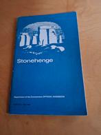 Stonehenge Boekje met Plattegrond, Boeken, Ophalen of Verzenden, 20e eeuw of later, Gelezen, HMSO