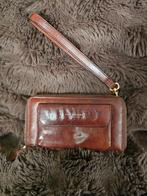 The Bridge Leren Portemonnee/Clutch - Vintage Look, Overige merken, Gebruikt, Bruin, Ophalen of Verzenden
