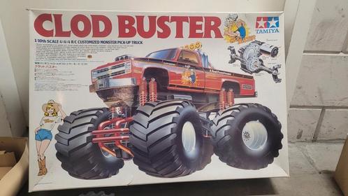 Vintage Tamiya Clod Buster en Manta Ray, Hobby en Vrije tijd, Modelbouw | Radiografisch | Auto's, Gebruikt, Auto onroad, Elektro