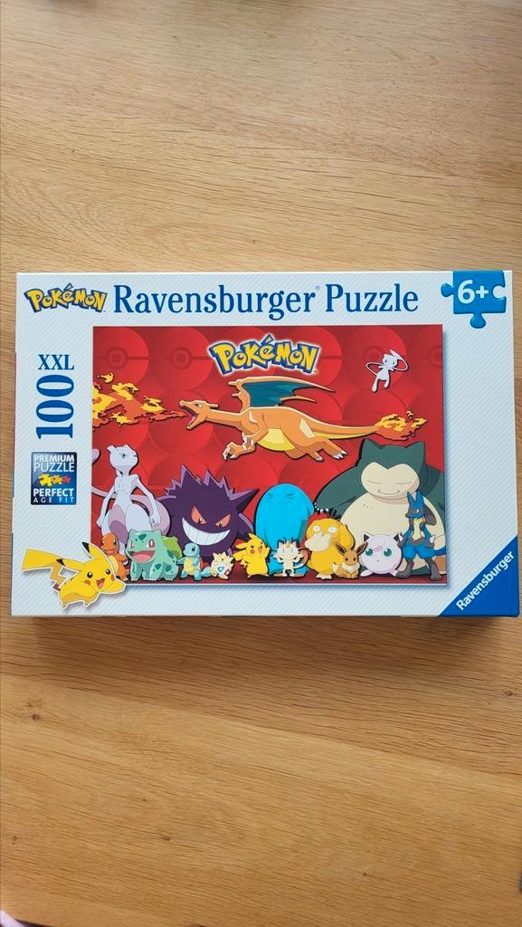 Pokemon puzzel 100 stukjes Ravensburger, Kinderen en Baby's, Speelgoed | Kinderpuzzels, Zo goed als nieuw, 6 jaar of ouder, Meer dan 50 stukjes