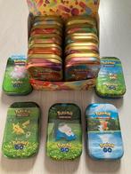 15 verschillende Pokemon Mini tins LEEG, Ophalen of Verzenden, Zo goed als nieuw