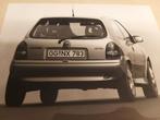 1993 Opel Corsa GSi 16v persfoto IZGSTorigineel grootformaat, Ophalen of Verzenden, Opel, Zo goed als nieuw