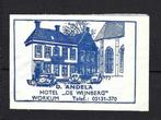 686 Workum hotel DE WIJNBERG, Verzamelen, Ophalen of Verzenden, Nederland