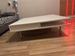 Witte Salontafel, Gebruikt, 50 tot 100 cm, Vierkant, 50 tot 100 cm
