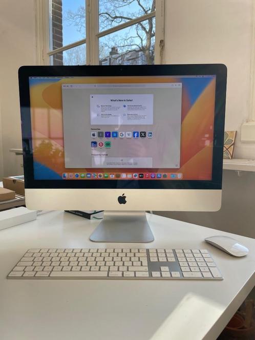 iMac 21,5" Quad-Core i5 2017, Computers en Software, Apple Desktops, Zo goed als nieuw, iMac, SSD, 3 tot 4 Ghz, 32 GB, Ophalen