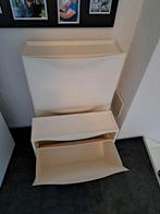 3 stuks in wit kunststof, Ophalen, Gebruikt
