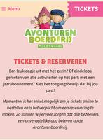 Fien en Teun entree tickets 3 stuks, Tickets en Kaartjes, Drie personen of meer, Ticket of Toegangskaart
