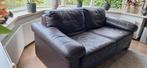 Lederen bank - 165x94x75 cm, Huis en Inrichting, Gebruikt, 150 tot 200 cm, Tweepersoons, Ophalen of Verzenden