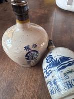 antieke sojaflesjes, Ophalen