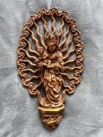 Maria met kindje Jezus wandhanger, Antiek en Kunst, Kunst | Beelden en Houtsnijwerken, Ophalen of Verzenden