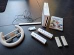Nintendo Wii, Spelcomputers en Games, Ophalen of Verzenden, Gebruikt, Met 2 controllers