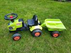 Falk looptraktor met aanhanger, Kinderen en Baby's, Speelgoed | Buiten | Skelters, Ophalen, Gebruikt, Overige merken