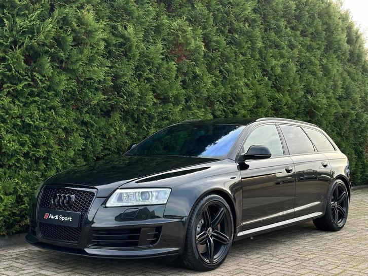Audi RS6 Avant 5.0 TFSI V10 Youngtimer Black Edition, Auto's, Audi, Bedrijf, Te koop, RS6, 4x4, ABS, Achteruitrijcamera, Airbags