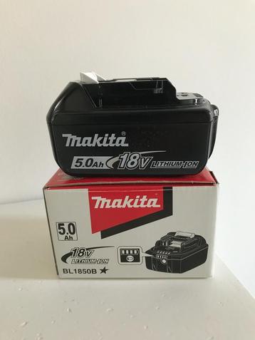 Makita accu. 18volt 5amp beschikbaar voor biedingen