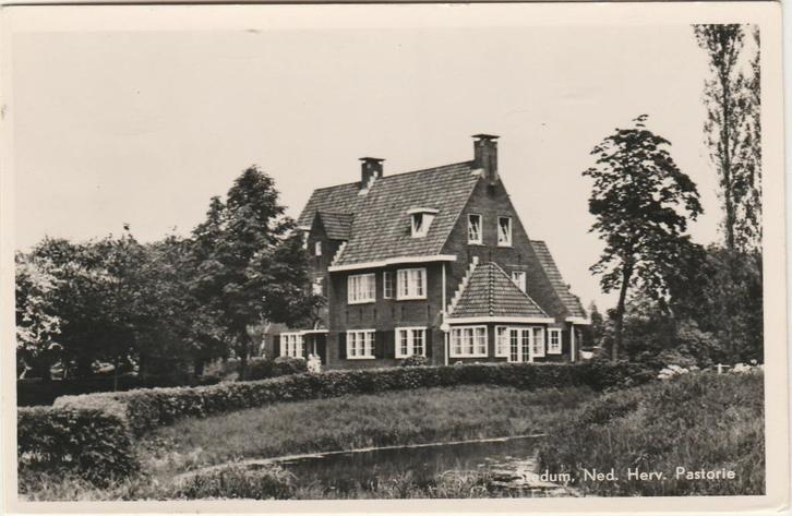 STEDUM Ned. Herv. Kerk Pastorie, Verzamelen, Ansichtkaarten | Nederland, Gelopen, Groningen, 1960 tot 1980, Verzenden