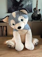 Superschattige en mooie Husky ongeveer een meter hoog., Kinderen en Baby's, Speelgoed | Knuffels en Pluche, Ophalen, Zo goed als nieuw