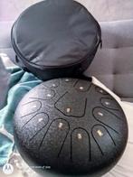 Obsidiaan kleurig handpan, tonque drum. 31 cm, C major., Verzenden, Nieuw, Melodische percussie