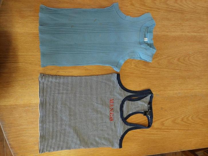 2x singlet, hemd, page one, mango S, Kleding | Dames, Tops, Gedragen, Maat 36 (S), Zonder mouw, Ophalen of Verzenden