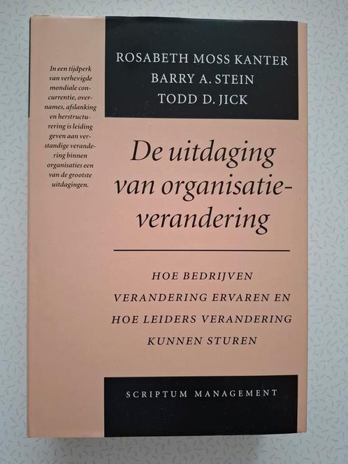 De uitdaging van organisatie verandering, Boeken, Studieboeken en Cursussen, Zo goed als nieuw, HBO, Alpha, Ophalen