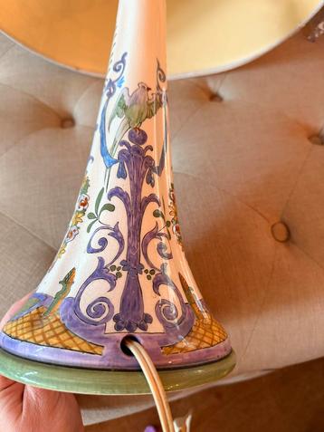 Gouda Plateel Lampvoet ca. 1910 beschikbaar voor biedingen