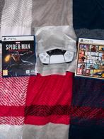 Nieuwe Controller + 3 Games (Fifa 26, GTA 5, Spider-Man), Spelcomputers en Games, Games | Sony PlayStation 5, Ophalen, Nieuw
