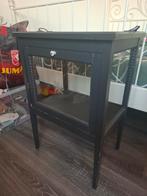 Theekastje/bijzettafeltje, Huis en Inrichting, Minder dan 55 cm, Gebruikt, Vintage, Rechthoekig