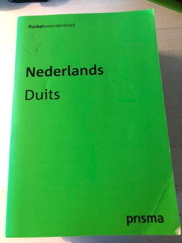 Prisma pocketwoordenboek Nederlands-Duits beschikbaar voor biedingen