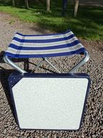 Crespo Campingkruk/Tafel - Compact & Handig!, Caravans en Kamperen, Kampeermeubelen, Ophalen, Gebruikt, Campingtafel
