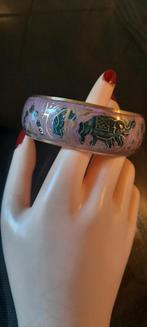Vintage armband emaille cloisonné, Sieraden, Tassen en Uiterlijk, Armbanden, Ophalen of Verzenden, Zo goed als nieuw