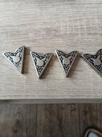 Vintage Western Kraagpunten - 4 Stuks, Ophalen of Verzenden, Zo goed als nieuw