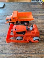 Vintage marx toys bulldozer oud speelgoed, Antiek en Kunst, Antiek | Speelgoed, Ophalen of Verzenden