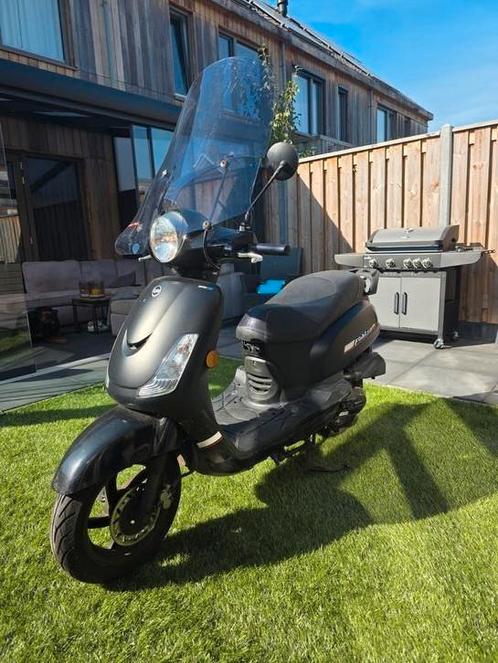 Sym Fiddle 2 50S (2021), Fietsen en Brommers, Scooters | Overige merken, Gebruikt, Benzine, Ophalen
