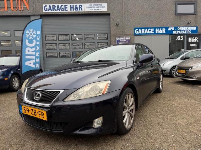Lexus IS 250 2.5 AUTOMAAT 2008 YOUNGTIMER, Auto's, Lexus, Bedrijf, IS, ABS, Achteruitrijcamera, Airbags, Airconditioning, Bluetooth