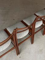 Vintage Palissander Stoelen Set Van 4, Ophalen, Hout, Bruin, Zo goed als nieuw