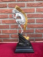 Weens brons: danseres met verentooi, Ophalen of Verzenden, Brons