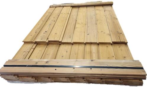 5.92 m2 thermowood rabat - channelsiding - nr: tp18, Tuin en Terras, Palen, Balken en Planken, Nieuw, Planken, 250 cm of meer