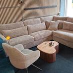 Bankstel ribbenstof actie!!, Ophalen of Verzenden, Zo goed als nieuw, 150 cm of meer