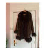 Chocolade bruine shearling lammy Afghan afgaanse penny lane, Kleding | Dames, Jassen | Winter, Ophalen of Verzenden, Zo goed als nieuw