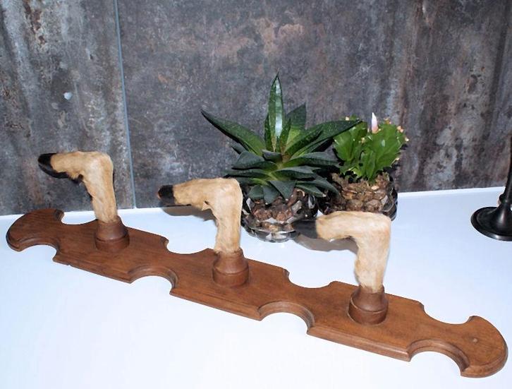 Kapstok/Rek Eiken & Ree Pootjes, Antiek en Kunst, Curiosa en Brocante, Ophalen of Verzenden