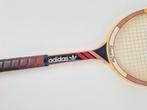 Vintage hout tennisracket Adidas Ilie Nastase Pro ’70 racket, Sport en Fitness, Tennis, Adidas, N, N, Ophalen of Verzenden