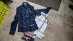 Paardrijkleding: jasje, sokken, plastron, handschoenen, Dieren en Toebehoren, Paardrijkleding, Gebruikt, Dressuur, Ophalen of Verzenden